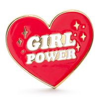 Kitűző "Girl power"