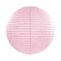 Lampion, papír, gömb, light pink szín, 35cm