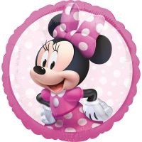 Lufi, fólia, Minnie Mouse Forever, gömb,  17"